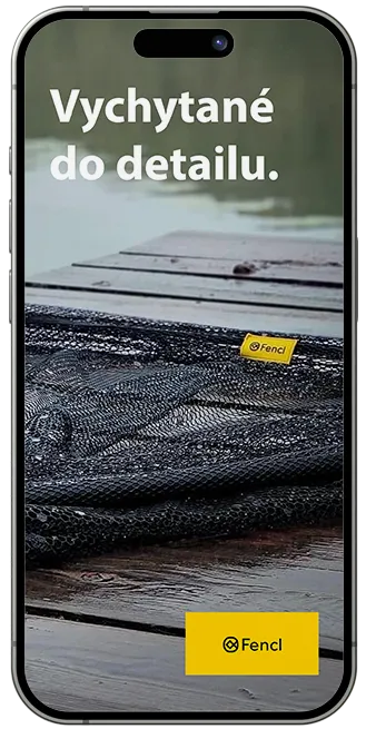 Mobilní verze e-shopu Fencl
