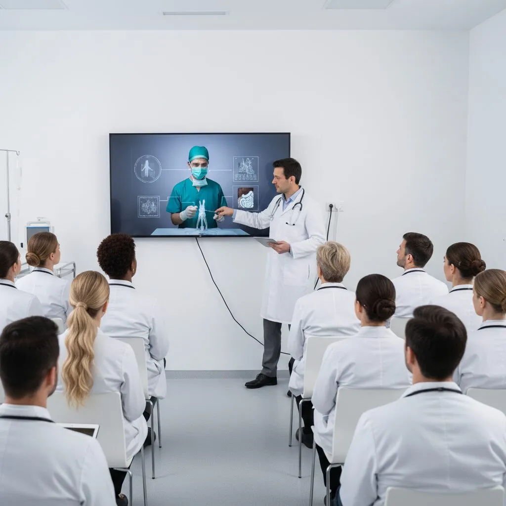 Globální pharma produkce odborných videí
