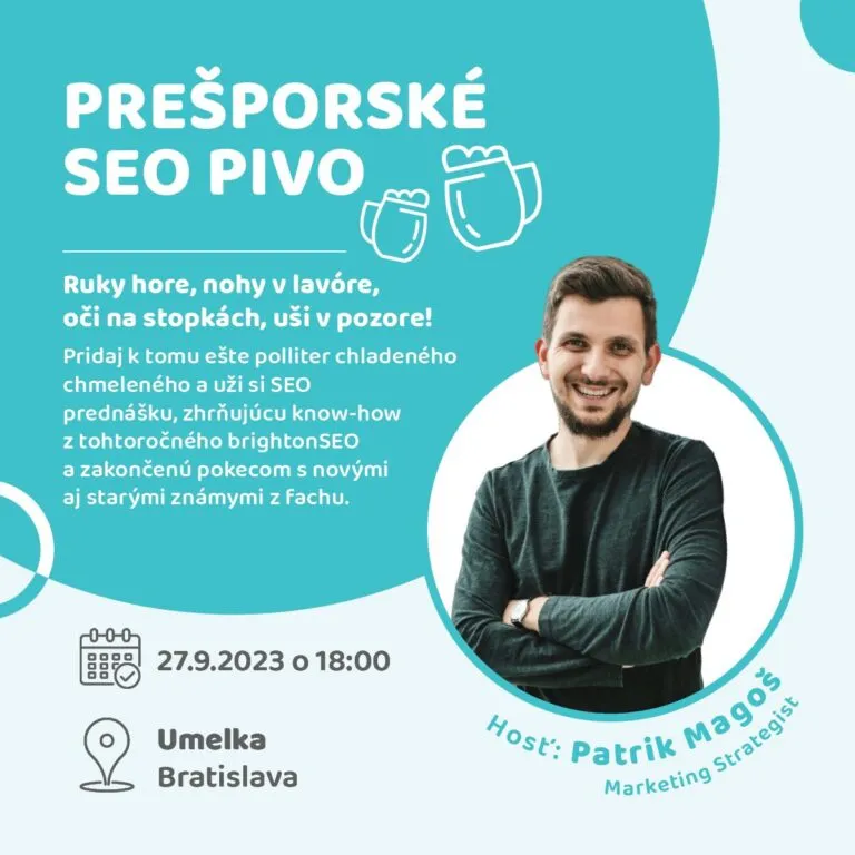 Networking na SEO pivu